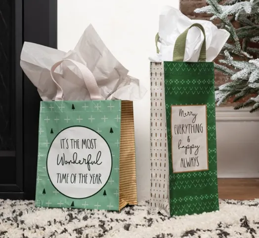 Wine Tote - Merry Everything