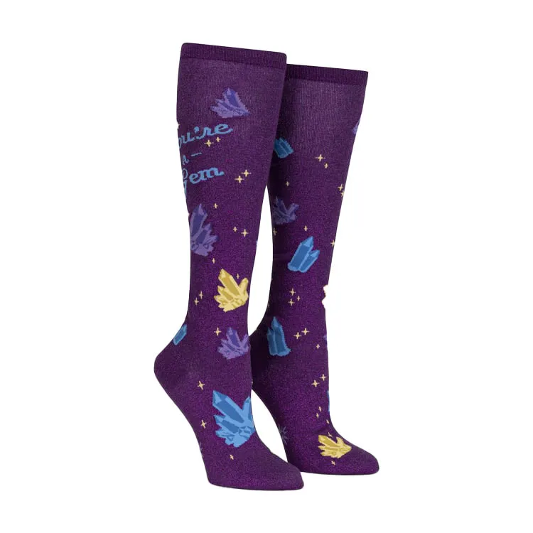 Women's You're a Gem Knee High Socks